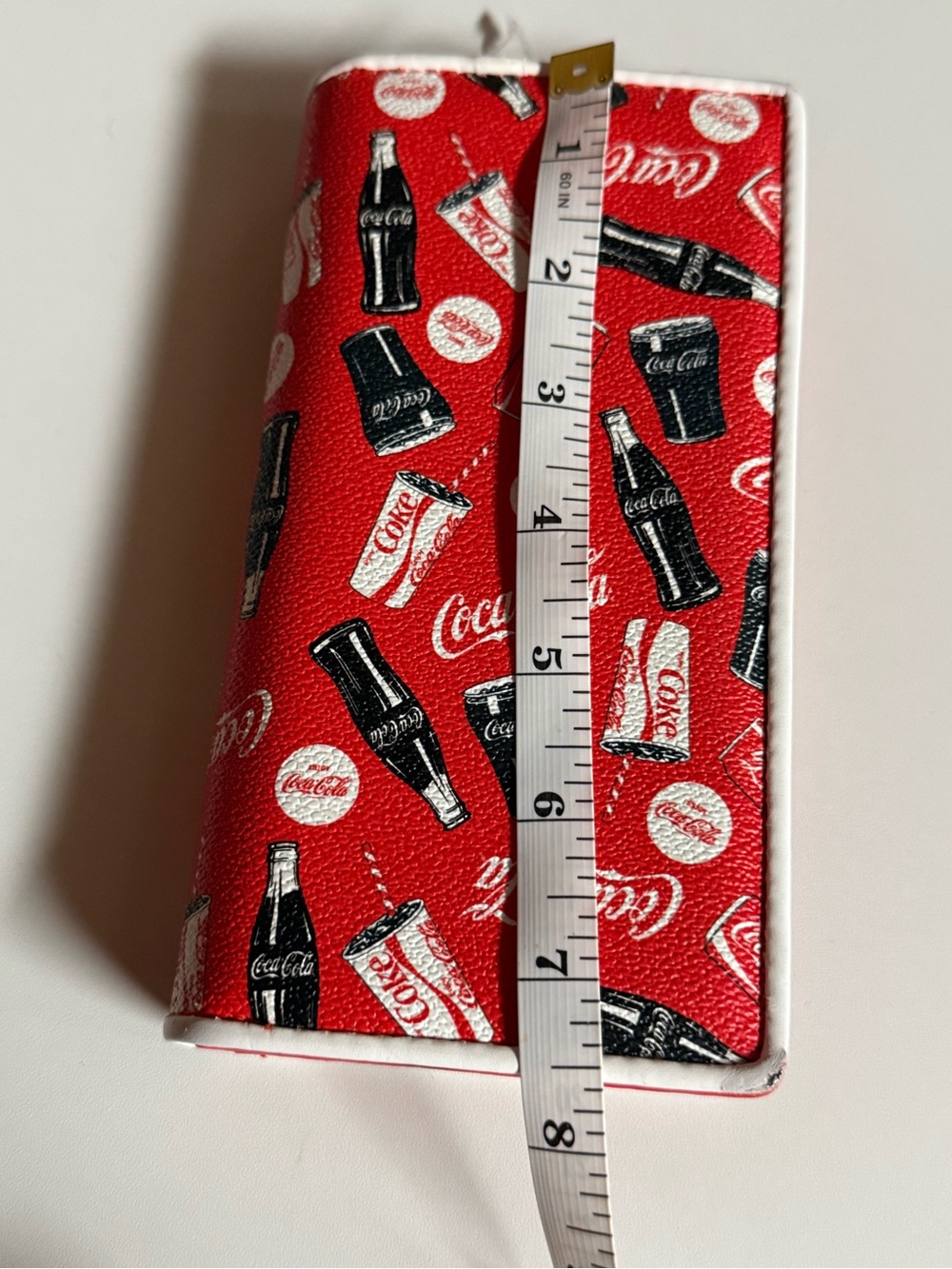 Coca-Cola zip wallet with Coca-Cola logos - Picture 13 of 13